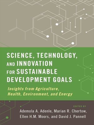 cover image of Science, Technology, and Innovation for Sustainable Development Goals